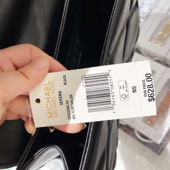 Michael Kors Serena Medium Flap Shoulder Bag - Picture 9 of 10